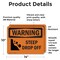 Signmission 10 in Height, 14 in Width, Vinyl Decal, Rectangle OS-2PACK-WS-D-1014-L-12412 - alternate 4